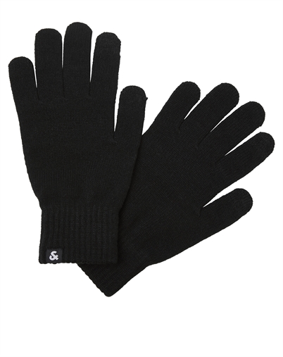 Jack & Jones - JACBarry Knitted Hansker - Black 